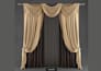 create curtain, drapes, blinds, window treatment 3d modelling and rendering